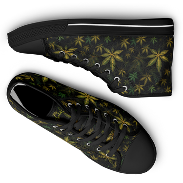 Chokefish™ Urban Peak Retro High Tops-Canabis-027-2